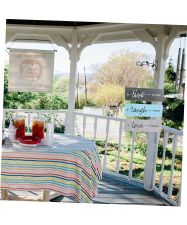 Abaodam Decorative Wooden Pendant Fall Decorations for Home Rustic Wood Wall Decoration Wood Wall Art Office 35X30CM As Shown1 - Buy Online on GoSupps.com