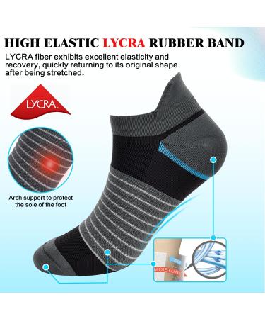 Buy Cheap4uk Compression Stockings for Pain Relief - 3 Pairs Plantar Fasciitis Socks for Men & Women - Slip-Resistant Comfortable Fit (34-51) - Buy Online on GoSupps.com