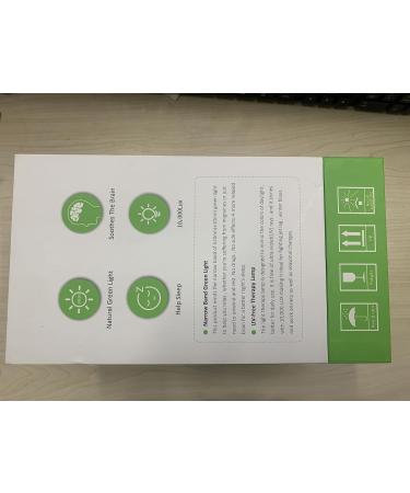 Green & White Light Therapy Device for Insomnia Migraines Anxiety Relief | Better Sleep & Headache Solutions - Buy Online on GoSupps.com