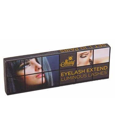 SHANY Eyelash Extend Set | 10 Assorted Reusable Eyelashes | Color Frenzy 20 Piece Colorful Collection - International Shipping Available - Buy Online on GoSupps.com
