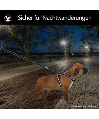 POPOT No Pull Dog Harness - Reflective Pet Vest for Training Walking & Running - Small Red - Buy Online on GoSupps.com