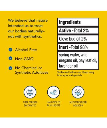 North American Herb & Spice OregaSpray - All-Natural Cleaner & Deodorizer - 2 oz - Non-GMO - Buy Online on GoSupps.com