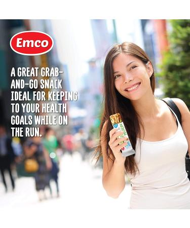 Pistachio Nuts & Protein Bars by Emco - Keto, Gluten-Free, Vegan & Kosher | Plant-Based Snack | 20 Individually Wrapped Bars - Buy Online on GoSupps.com