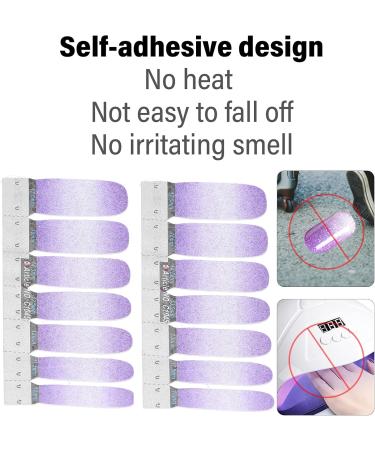 Full Cover Nail Stickers Exquisite Self Adhesive Nail Art Stickers Widely Used Full Cover Nail Wraps Self Adhesive Wraps Decals for Woman for Home(45) - Buy Online on GoSupps.com