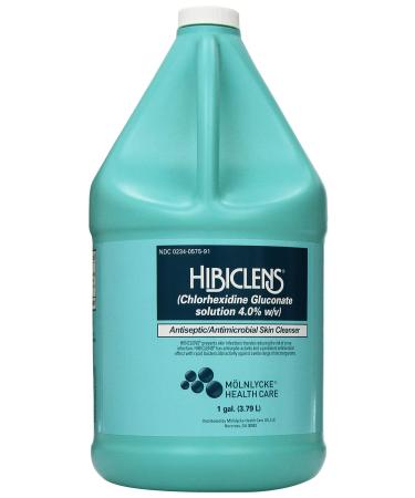 Hibiclens  Antimicrobial and Antiseptic Soap and Skin Cleanser  1 Gallon  for Home and Hospital  4% CHG