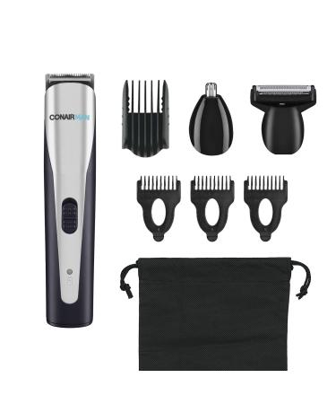 ConairMAN Cordless Lithium Ion Powered All-in-1 Beard & Body Trimmer for Men Beard Trimmer and Body Groomer - Buy Online on GoSupps.com