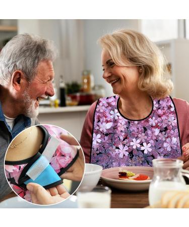 Adult Bib for Men and Women 3Pcs Waterproof Bibs Adult Bibs for Elderly Washable Reusable Clothing Protector for Adults 19.7x29.5'' Desktop Supplies - Buy Online on GoSupps.com