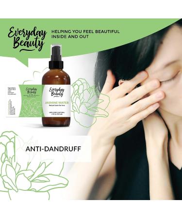 Jasmine Water Facial Toner - Hydrating Mist for Face & Hair - 100% Natural Jasmine Hydrosol 4oz - Buy Online on GoSupps.com
