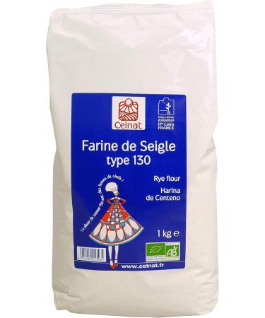 Celnat Organic rye flour type 130 1 kg - Buy Online on GoSupps.com