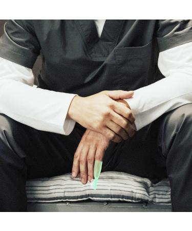 Healvian Mini Toothbrush Set - 10 Soft Grip Manual Toothbrushes for Travel & Safe Cleaning - Short Handle Soft Bristle Prison Toothbrushes - Buy Online on GoSupps.com