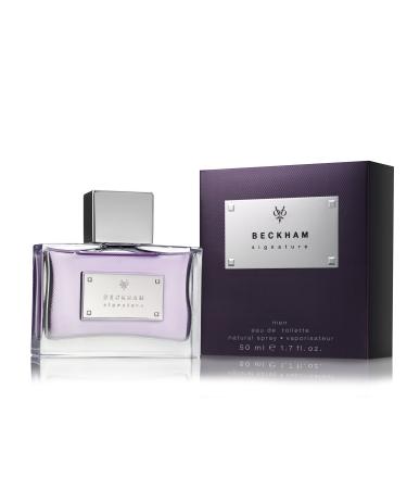 Beckham Signature Eau De Toilette Spray for Men by Beckham 1.7 Ounce