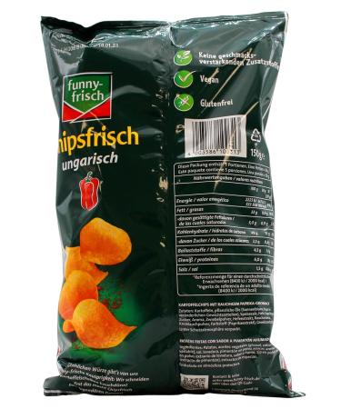 Funny-Frisch Chipsfrisch Hungarian - Pack of 10 (10 x 150g) | Buy Authentic Snack Online - International Shipping - Buy Online on GoSupps.com