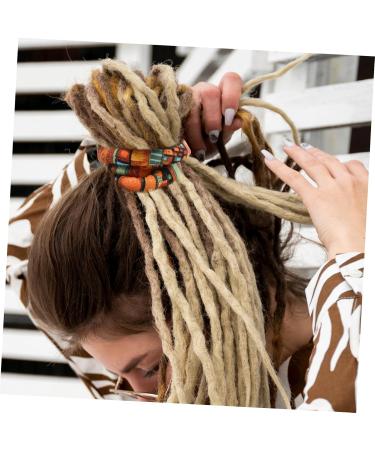 BIUDECO Bendable Ethnic Headband Hair Rope for Braids Hair Band Dreadlock Hair Rope Women Accessories Hair Accessories for Dreadlock Dreadlocks Hair Tie Dreadlock Hair Tie Hair Ornaments - Buy Online on GoSupps.com