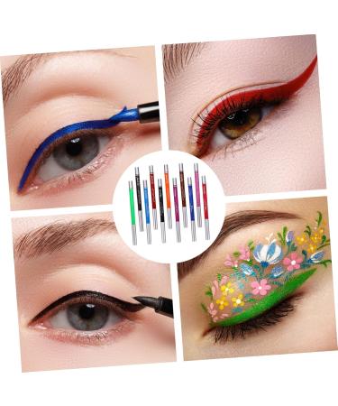 Beavorty 36 Pcs 1 Set Shadow Set Colored Eyeliners Waterproof Eyeliners To Rotate Lasting 1 count (Pack of 1) Colorfulx3pcs - Buy Online on GoSupps.com
