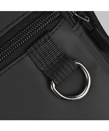 Fenteer Waterproof Outdoor Thigh Pocket Hip Bag - Zippered Durable PU Material for Men & Women - Excellent Workmanship - Black - Buy Online on GoSupps.com