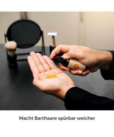 Meißner Tremonia 50ml Beard Oil Wild Oranges - Vegan & Natural No Artificial Additives Organic Jojoba Oil for Daily Care - Premium Beard Oil for Men - Buy Online on GoSupps.com