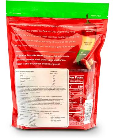 Huy Fong Sriracha Hot Chilli Almond 680g - Buy Online on GoSupps.com