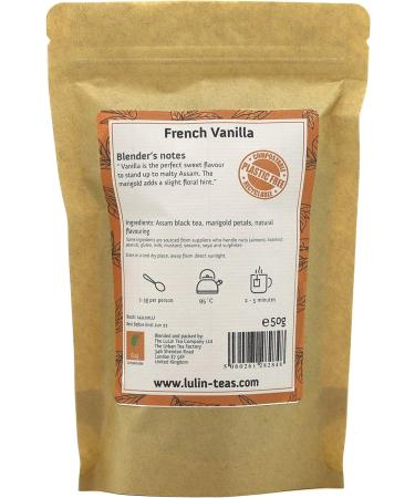 LuLin Teas French Vanilla Loose Tea 50 g Loose Tea 50 g - Buy Online on GoSupps.com