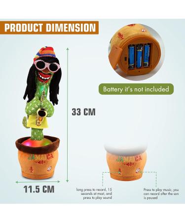 Ava's Toys Dancing Cactus Voice Recorder - Singing and Dancing Talking Toy - Buy Online on GoSupps.com