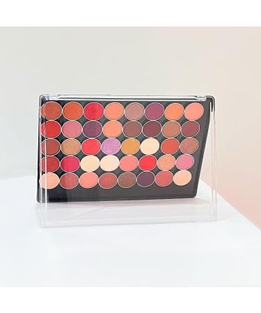 XL Large Magnetic Makeup Eyeshadow Palette - DIY Blush & Eyeshadow with Clear Cover & 20 Adhesive Stickers - International Shipping Available - Buy Online on GoSupps.com