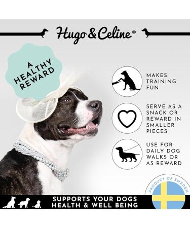 Hugo & Celine Pizzle Sticks - Lollipup 100% Natural Dog Chew Treats 20cm Long - Buy Online on GoSupps.com