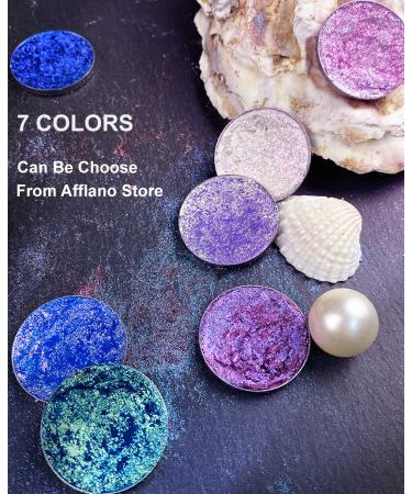 Afflano Shimmery Green Multichrome Eyeshadow - Long-Lasting Glitter for Green Eye Makeup - Buy Online on GoSupps.com