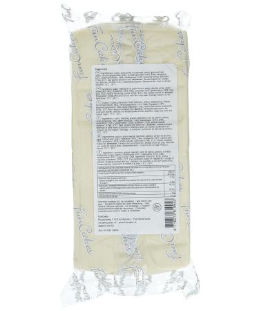 Funcakes Fondant Elegant Ivory - Easy to Use Smooth & Elastic Cake Decorating - Halal Kosher & Gluten-Free - 1 kg - Buy Online on GoSupps.com