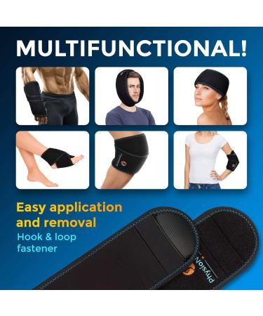 Wrist Ice Pack Wrap for Instant Pain Relief - Ideal for Carpal Tunnel, Tendonitis, Arthritis - Hand Support Brace with Reusable Gel Packs - Buy Online on GoSupps.com
