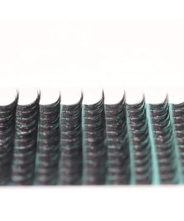 Bodermincer D Curl Eyelashes Large Pack - 192 Cluster 16 Rows - 12-14-16-18mm Mixed Length - High-Quality Extensions - Buy Online on GoSupps.com