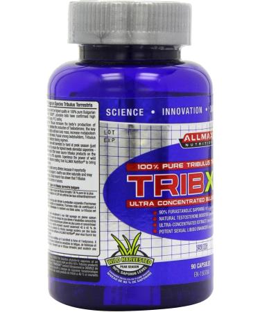 ALLMAX Nutrition Tribx90 100% pure tribulus terrestris 90 count - Buy Online on GoSupps.com