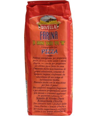 Divella farina di grano tenero tipo "00" per pizza kg 1 (082654) - Buy Online on GoSupps.com
