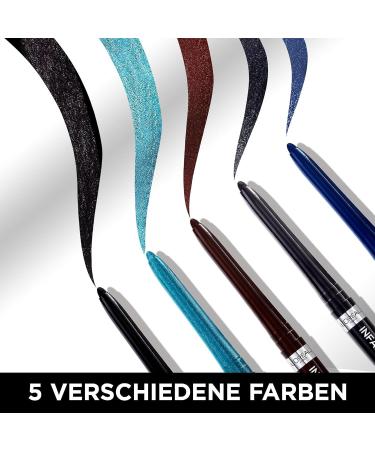 L'Or al Paris Waterproof Gel Eyeliner with Sponge - 36H Infaillible Blue Jersey - Perfect for Smokey Eyes 1g - Buy Online on GoSupps.com