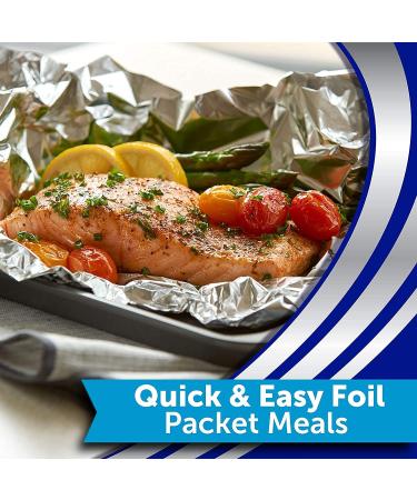 Reynolds Wrap Aluminum Foil 75 sq ft - Pack of 4 | Trusted Brand for Cooking & Food Storage - Buy Online on GoSupps.com