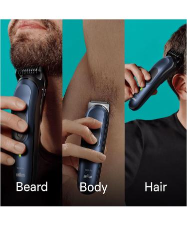 Braun All-in-One Style Kit Series 7 MGK7410 10-in-1 Kit for Beard Hair Manscaping Black MGK7410 - Buy Online on GoSupps.com