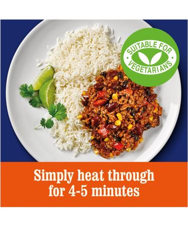 Ben's Original Medium Chilli con Carne Sauce Pasta Sauce Jar Bulk Multipack 6 x 450g - Buy Online on GoSupps.com