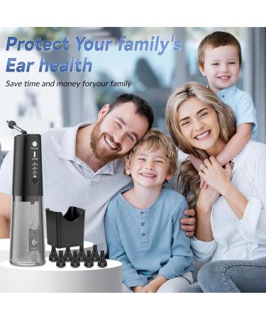 Water Powered Ear Cleaner Kit - Safe & Effective Ear Wax Removal Tool USB Rechargeable & Water Resistant 3 Pressure Settings Low Noise Ear Irrigation - Buy Online on GoSupps.com
