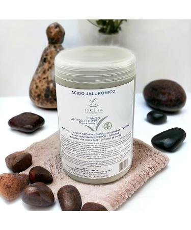  Ischia Sorgente di Bellezza ISB - Anti-cellulite Thermal Mud 1000 ml with Biotech Hyaluronic Acid based Thermal Water from Ischia Island - Buy Online on GoSupps.com