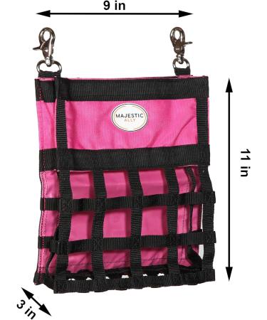 Majestic Ally Guinea Pig Hay Feeder Rabbit Hay Feeder Premium Quality Highly Durable Nylon Three Side Open Slow Feed Hay Bag for Small Animals 5 Lovely Colors (Purple) - Buy Online on GoSupps.com