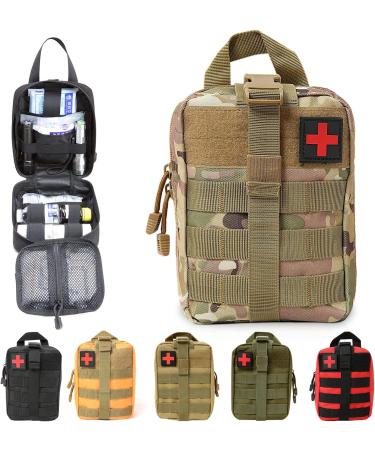 Shop Bituor Tactical First Aid Pocket Bag - Waterproof Molle EMT Pouch for Outdoor Camping & Adventure (Camo Brown) - Buy Online on GoSupps.com