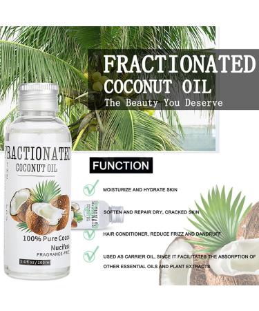 100 ml Essential Coconut Oil Massage Oil - Moisturizing & Relaxing for Therapeutic Massage - Buy Online on GoSupps.com