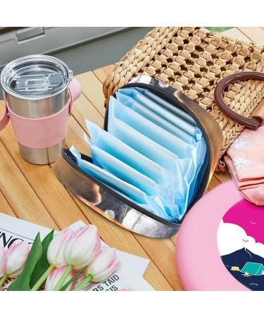 Portable Women's Binding Storage Bags | Menstrual Cup & Tampon Bags for Teens | Fire Water Use Love 09 - Buy Online on GoSupps.com
