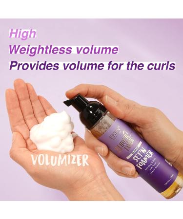 24 Hour Tamer Set'n Foamer Volumizer 3.38oz/ 100ml - Enhance Volume & Shine Define Curls & Waves Soft Finish with Lightweight Texture Locks in Moisture Nourishes Curls No Flake 3.38 Fl Oz (Pack of 1) Volumizer - Buy Online on GoSupps.com