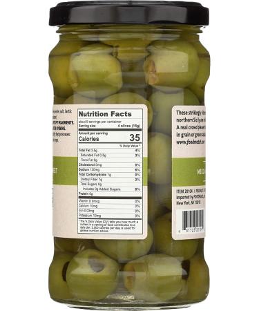 Divina Castelvetrano Pitted Olives - 4.9 oz | Savory Italian Delicacy - Buy Online on GoSupps.com