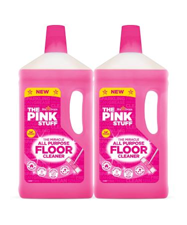 Stardrops - The Pink Stuff - The Miracle All Purpose Floor Cleaner - Pack of 2, 67.6 Fl Oz (82375)