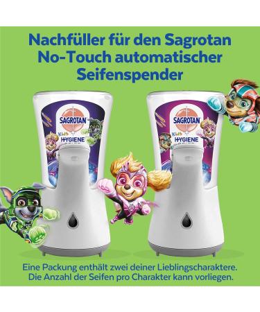 Sagrotan No-Touch Kids Hand Soap - Paw Patrol Edition (5 Pack x 250 ml) | Automatic Soap Dispenser | International Shipping - Buy Online on GoSupps.com