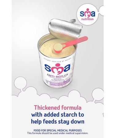 SMA Anti Reflux Baby Milk Powder Formula From Birth 800g (Pack of 1) - Buy Online on GoSupps.com