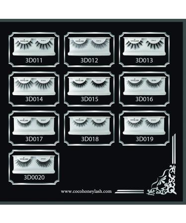 Cocohoney 3D Faux Mink Eyelashes - 5 Pairs for Party Looks | 100% Handmade Cruelty-Free Reusable Ultralight & Durable - Buy Online on GoSupps.com