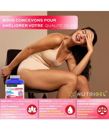 Probiotique Flore Intime Microbiote Friendly Jusqu' 100 Milliards UFC/Jour Probiotiques 10 Souches Canneberge am ricaine et vitamine B12 100% Vegan 60 Ge lules Gastro-re sistantes - Buy Online on GoSupps.com