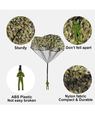 Buy 3 SKT Camouflage Parachute Toy for Kids - Outdoor Flight Toy & Gift for Children | Fun Parachute Games - Buy Online on GoSupps.com