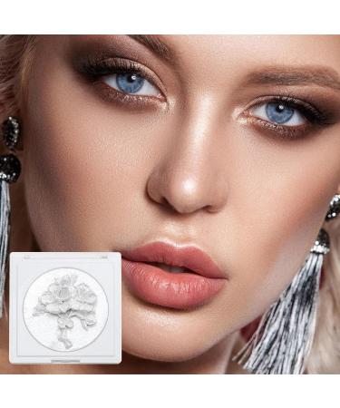 Make up Highlighter for Face | Highlighter Palette Bronzer Powder | 3D Plum Blossom Long-Lasting Highlighter Powder Face Highlighter Illuminator 0.7 Oz Highlight Makeup Rowces 01# - Buy Online on GoSupps.com